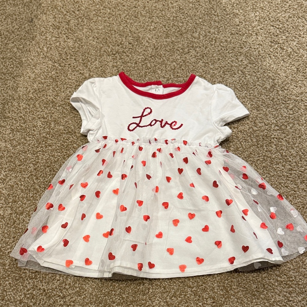 Koala Kids White and Red Dress